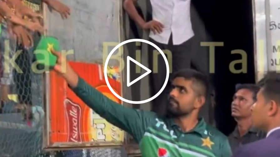 [Watch] Babar Azam’s Gesture Towards Sri Lankan Fans 'Wins Hearts'